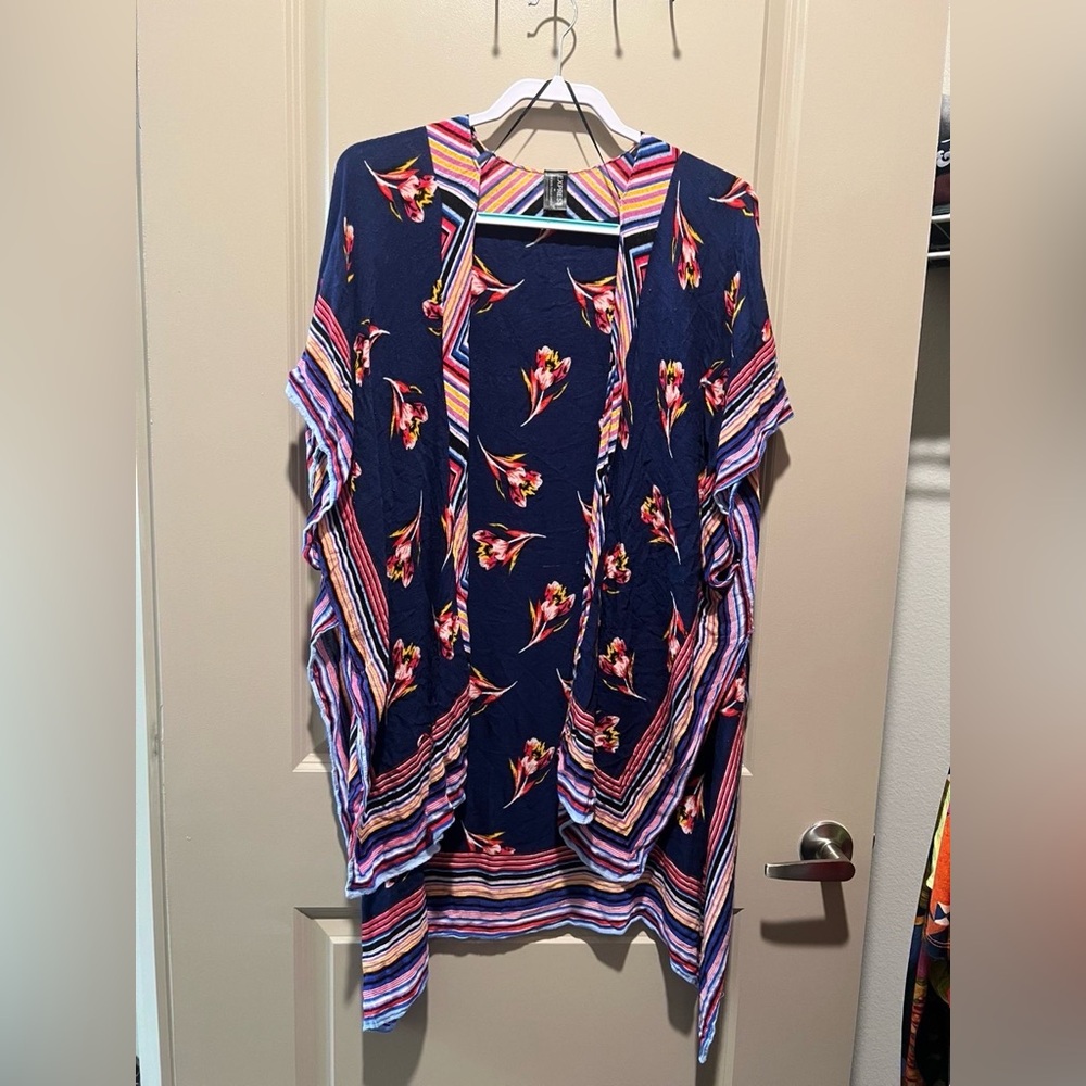 Express Colorful Striped Top